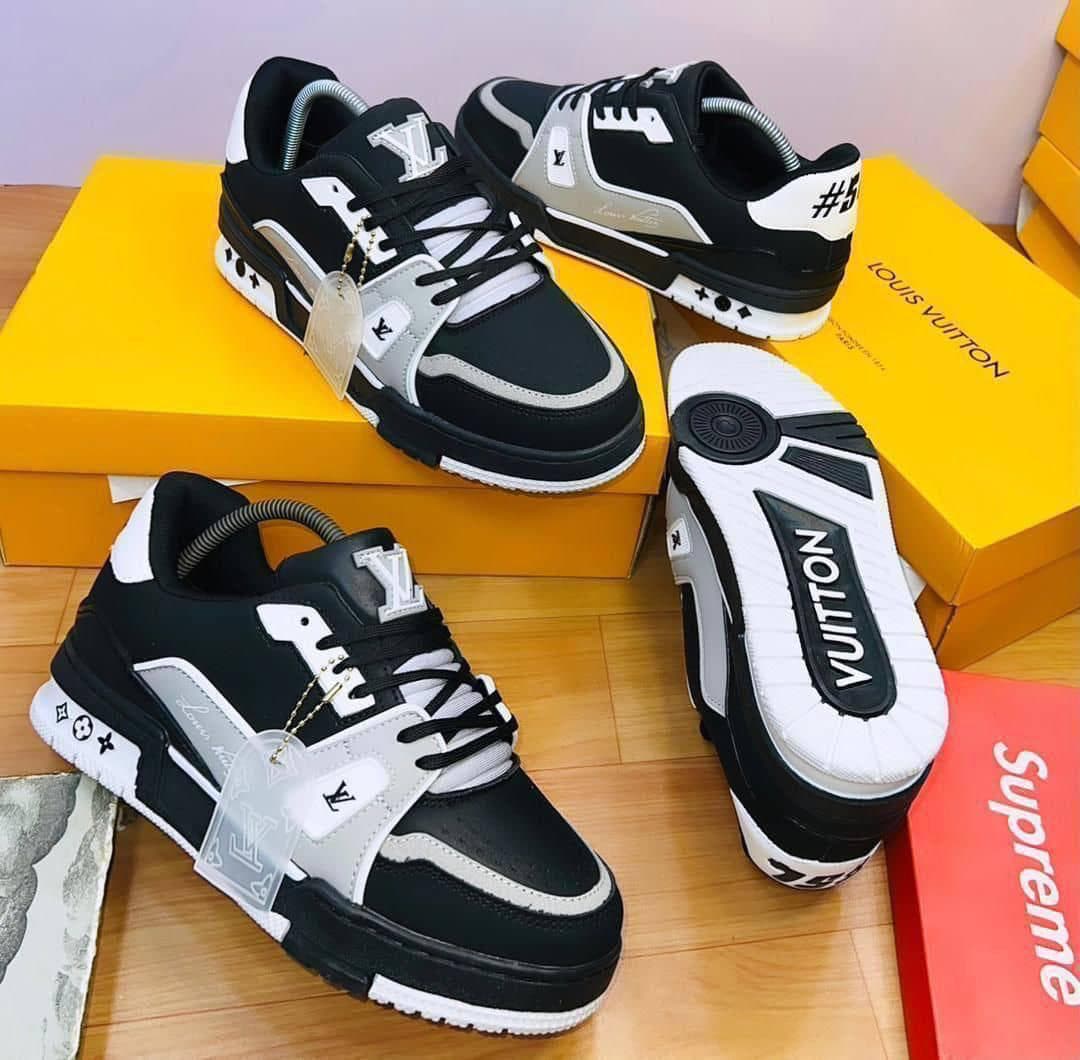 LOUIS VUITTON STAPES🐺 SNKS(ORIGINAL QUALITY) BEST👌🏻⛹🏻♂️* *